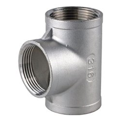 Gewindefitting T-Stück 90Grad IG NPS 1 1/4 Zoll