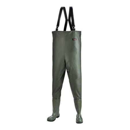 Wathose STANDARD Gr.47 olivgrün Stiefel:S5 SRA Stiefel:EN20345 NORWAY