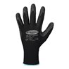 Handschuhe Finegrip Gr.6 schwarz EN 388 PSA II Nyl.m.Schrumpf-Latex STRONGHAND