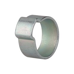 Schlauchklemme 1-Ohr STA glanzverzinkt (W1) Spannber.16-18mm 50St/Beutel RIEGLER