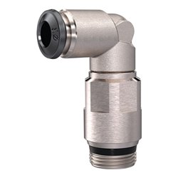 Winkelsteckverschraubung univ.short AG 1/4 Zoll SW 15mm drehbar,lang kon.8mm