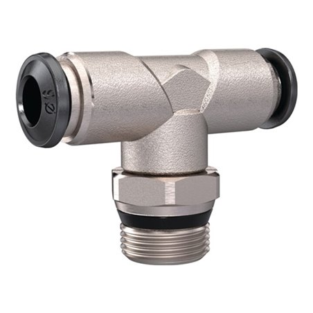 T-Steckverschraubung universal short AG 1/2 Zoll SW 21mm drehb.kon.8mm RIEGLER