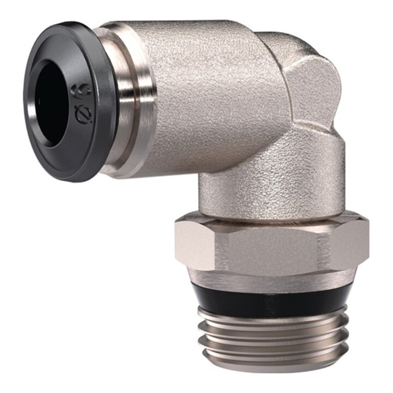 Winkelsteckverschraubung univ.short AG 1/8 Zoll SW 13mm drehb.kon.8mm RIEGLER