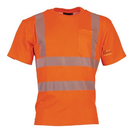 Warnschutz-T-Shirt Prevent® Trendline Gr.L leuchtorange PREVENT TRENDLINE