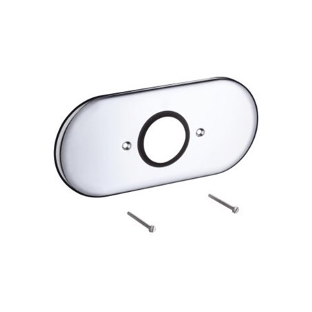 hansgrohe Rosette chrom für Thermostat DN 15 10/87