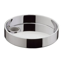 hansgrohe Seifenschale Cassetta S Puro schw, abn., f Brausestang. d 22mm, chr