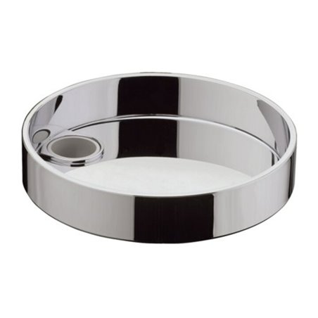 hansgrohe Seifenschale Cassetta S Puro schw, abn., f Brausestang. d 22mm, chr