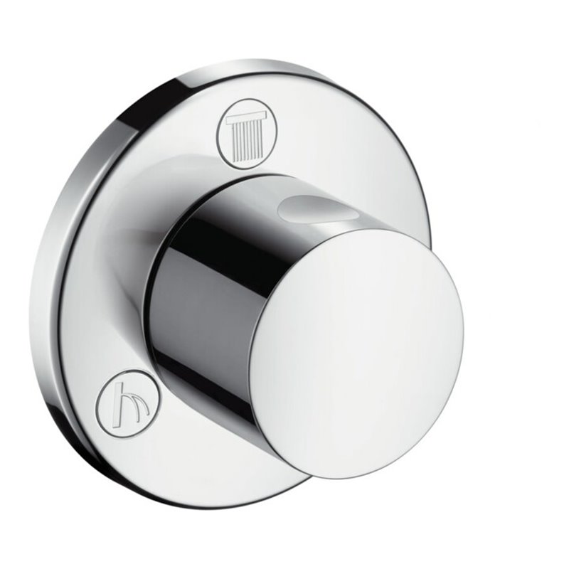 hansgrohe Fertigset S Trio/Quattro UP-Absperr- + Um-V, 3 Verbr., chr