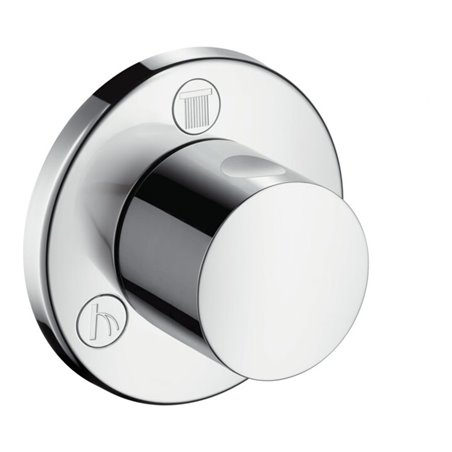 hansgrohe Fertigset S Trio/Quattro UP-Absperr- + Um-V, 3 Verbr., chr