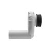 Duravit Absaugesiphon 180x120mm, Abg. waag., d 50mm, 1-4 l