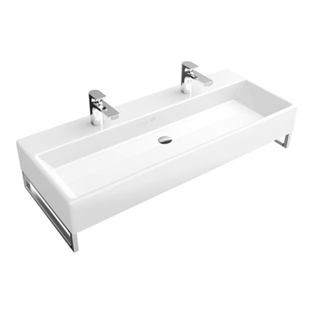 V&B Handtuchhalter MEMENTO Edelstahl Hochglanz poliert 720 x 140 mm, Montage vorne