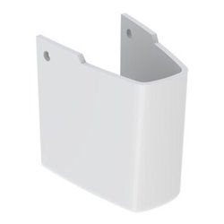 Geberit Halbsäule Renova Plan we., f WT, mit Befestigungsmaterial