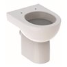 Geberit Stand-Flachspül-WC Renova we., 6 l, Abg. hor, teilgeschl. Form