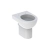 Geberit Stand-Tiefspül-WC RENOVA teilgeschlossene Form Abgang horizontal weiß