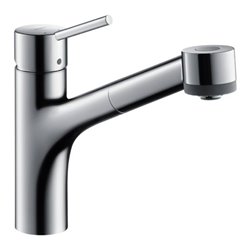 hansgrohe Spültisch-Einhebelmischer 170 Talis M52 mit Ausziehbrause, 2jet, chrom