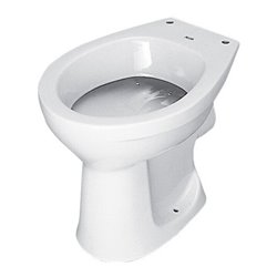 Geberit Stand-WC, Tiefspüler Paris waagerecht, weiß