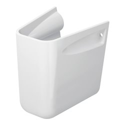 Duravit Halbsäule D-Code 24,5x26,8cm, weiß