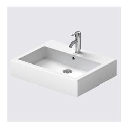 Duravit Möbelwaschtisch Vero 60x47cm, we, geschli., m HL, ÜL, HLB