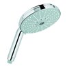Grohe Handbrause Cosmopolitan RAINSHOWER 160 mm, 4 Strahlarten Rain/Jet/Pure/Champagne chrom