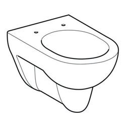 Geberit Wand-WC, Tiefspüler Renova 6/5 l, bahamabeige