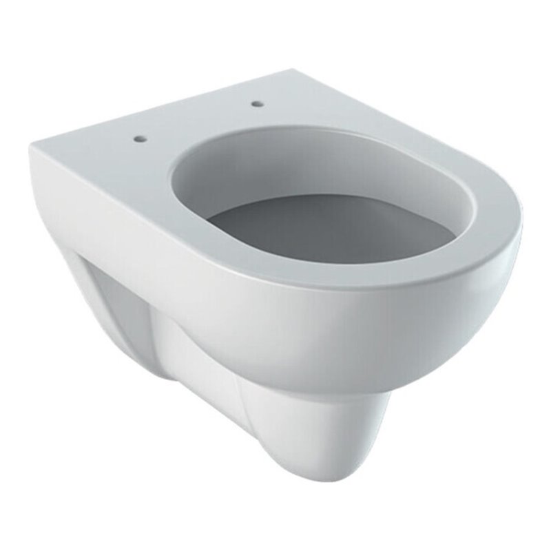 Geberit Wand-WC, Tiefspüler Renova Compact 6/5 l, verkürzte Ausladung, weiß