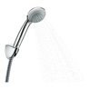 hansgrohe Brausehalter-Set Crometta 85 Vario 1250mm Brauseschlauch, chrom