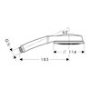 hansgrohe Handbrause CLASSIC MULTI CROMA 100 DN 15 chrom