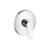 hansgrohe Fertigmontageset Focus UP-Brause-Einhebelmischer, 1 Verbraucher, chrom
