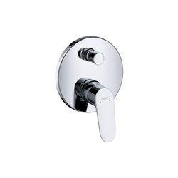 hansgrohe Fertigmontageset Focus UP-Wannen-Einhebelmischer, chrom