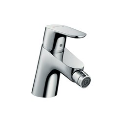 hansgrohe Bidet-Einhebelmischer Focus mit Zugstangen-Ablaufgarnitur, chrom