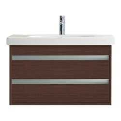 Duravit Möbelwaschtisch D-Code 85x48cm, m Hahnl., ÜL, Hahnloch, weiß
