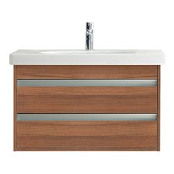 Duravit Möbelwaschtisch D-Code 85x48cm, m Hahnl., ÜL, Hahnloch, weiß