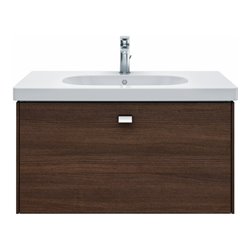 Duravit Möbelwaschtisch D-Code 85x48cm, m Hahnl., ÜL, Hahnloch, weiß