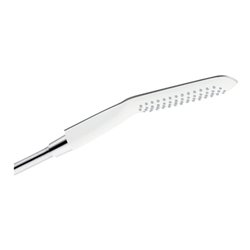 hansgrohe Stabhandbrause 120 AIR 1jet PURA VIDA DN 15 white chrom