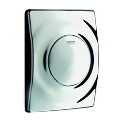 Grohe Abdeckplatte Surf chrom, manuelle Auslösung für Urinal