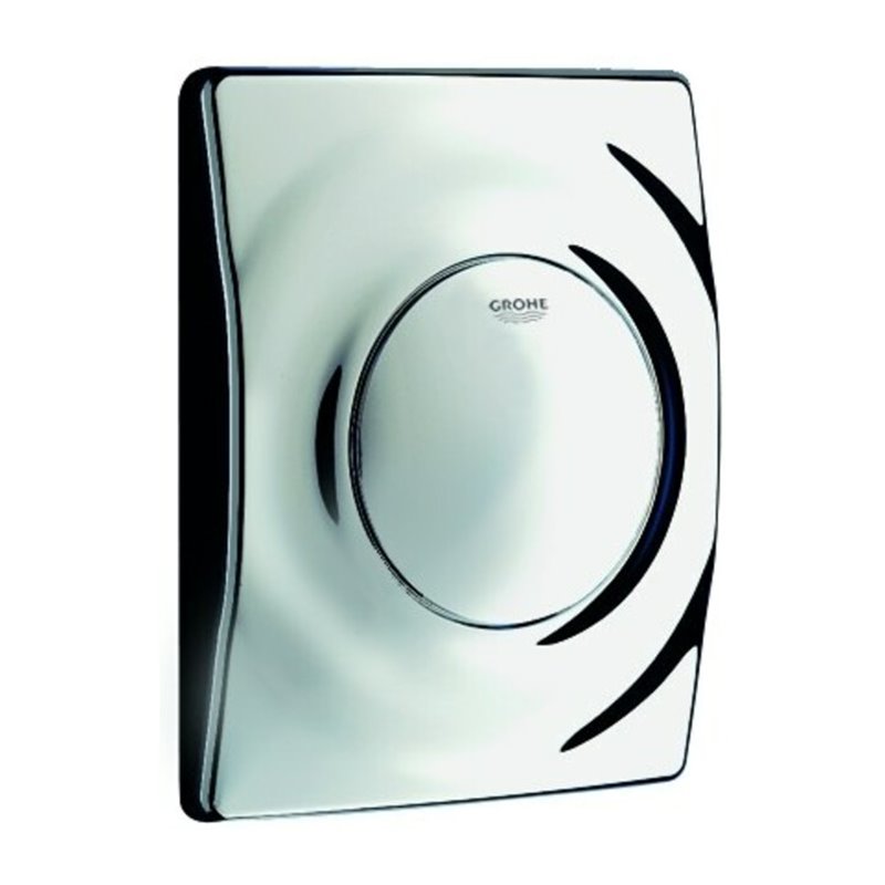 Grohe Abdeckplatte Surf chrom, manuelle Auslösung für Urinal
