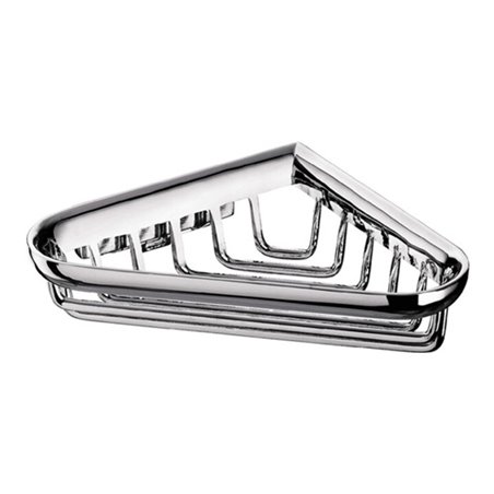 EMCO Eckseifenkorb System 2 mit verdeckter Wandbefestigung, abnehmbar chrom