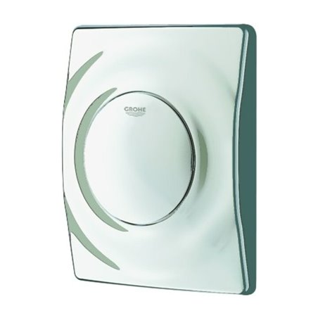 Grohe Abdeckplatte Surf mattchrom, manuelle Auslösung für Urinal