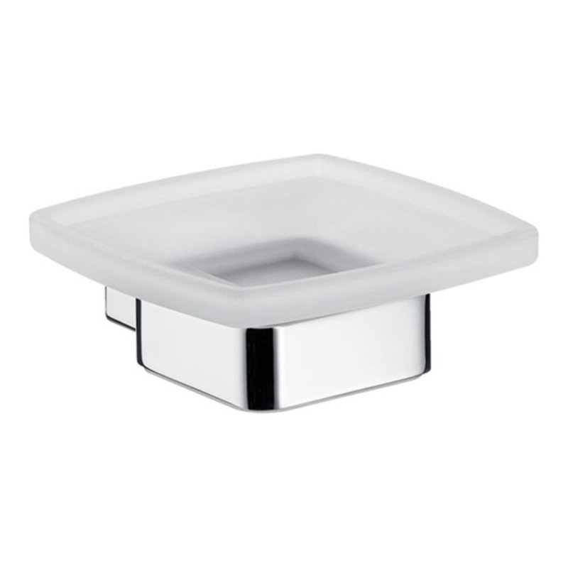 EMCO Seifenhalter LOFT Wandmodell, Kristallglas satiniert chrom