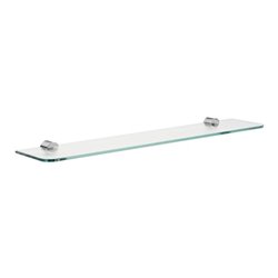 EMCO Ablage RONDO 2 Kristallglas geschliffen, 600 mm chrom