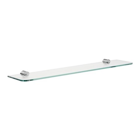 EMCO Ablage RONDO 2 Kristallglas geschliffen, 600 mm chrom