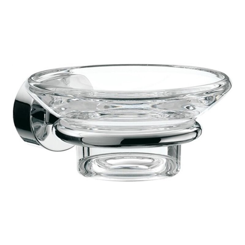 EMCO Seifenhalter RONDO 2 Kristallglas klar chrom