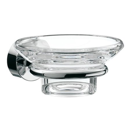 EMCO Seifenhalter RONDO 2 Kristallglas klar chrom