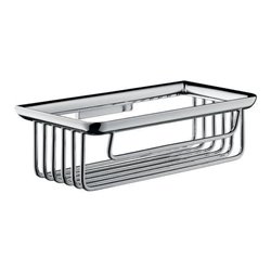 EMCO Schwammkorb System 2 tief, verdeckte Wandbefestigung, abnehmbar chrom