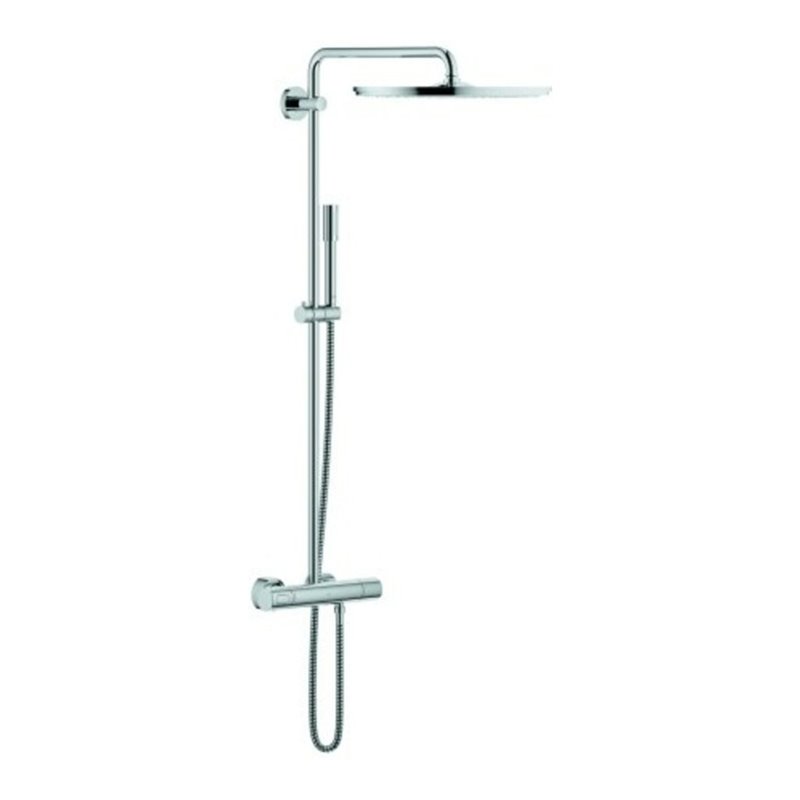 Grohe Duschsystem Rainshower 400 mit AP-Thermostat, Wandmontage, chrom