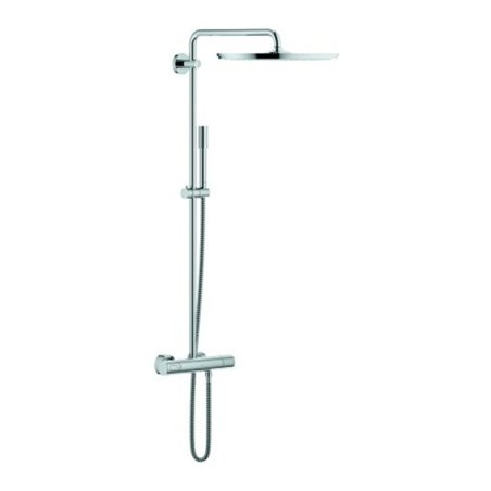 Grohe Duschsystem Rainshower 400 mit AP-Thermostat, Wandmontage, chrom