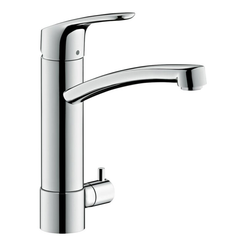 hansgrohe Spültisch-Einhebelmischer 200 Focus M41 Geräteabsperrventil, 1jet, chrom