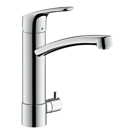 hansgrohe Spültisch-Einhebelmischer 200 Focus M41 Geräteabsperrventil, 1jet, chrom