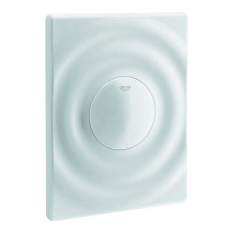Grohe Abdeckplatte Surf Druckknopfbetätigung, weiß