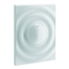 Grohe Abdeckplatte Surf Druckknopfbetätigung, weiß